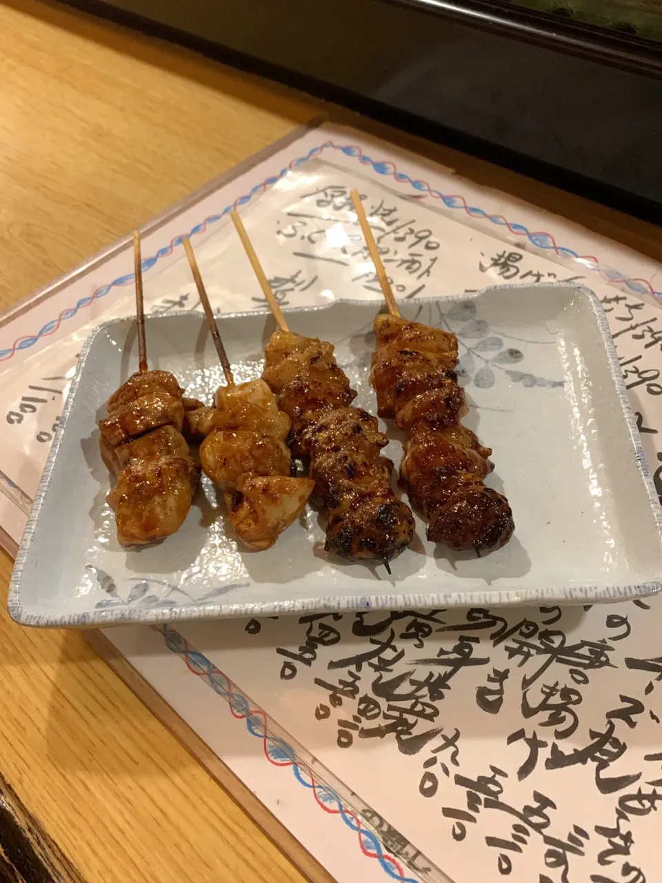 Snapdishの料理写真:焼き鳥とぼんじり(たれ)|ZekeSe7enさん