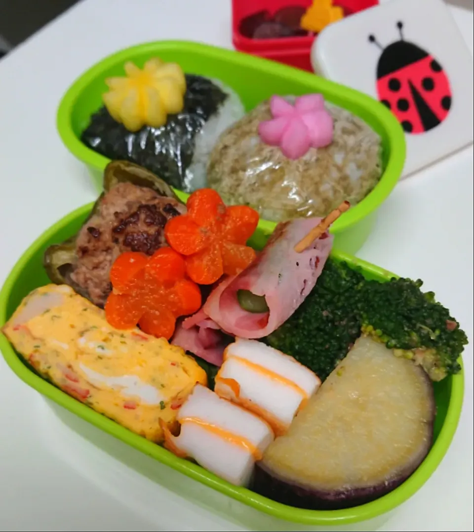 運動会延期だけどお弁当♪|ゆりちさん