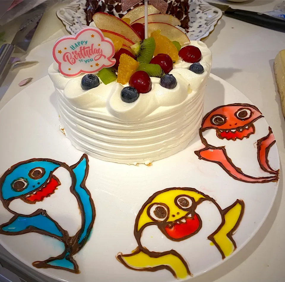 Shortcake birthday cake|Ronaさん