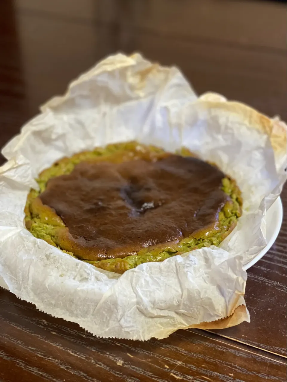 Snapdishの料理写真:抹茶チーズケーキ|TOMOさん