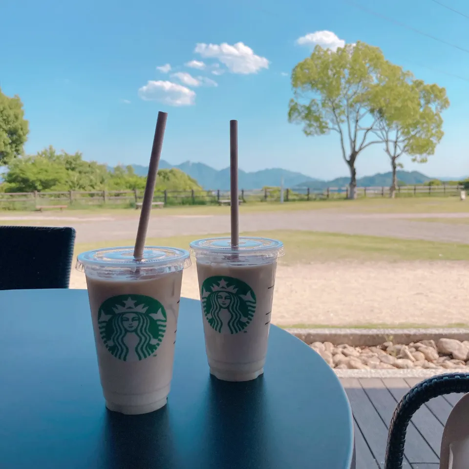 ほうじ茶ラテ☁️🌳|ちゃみこさん