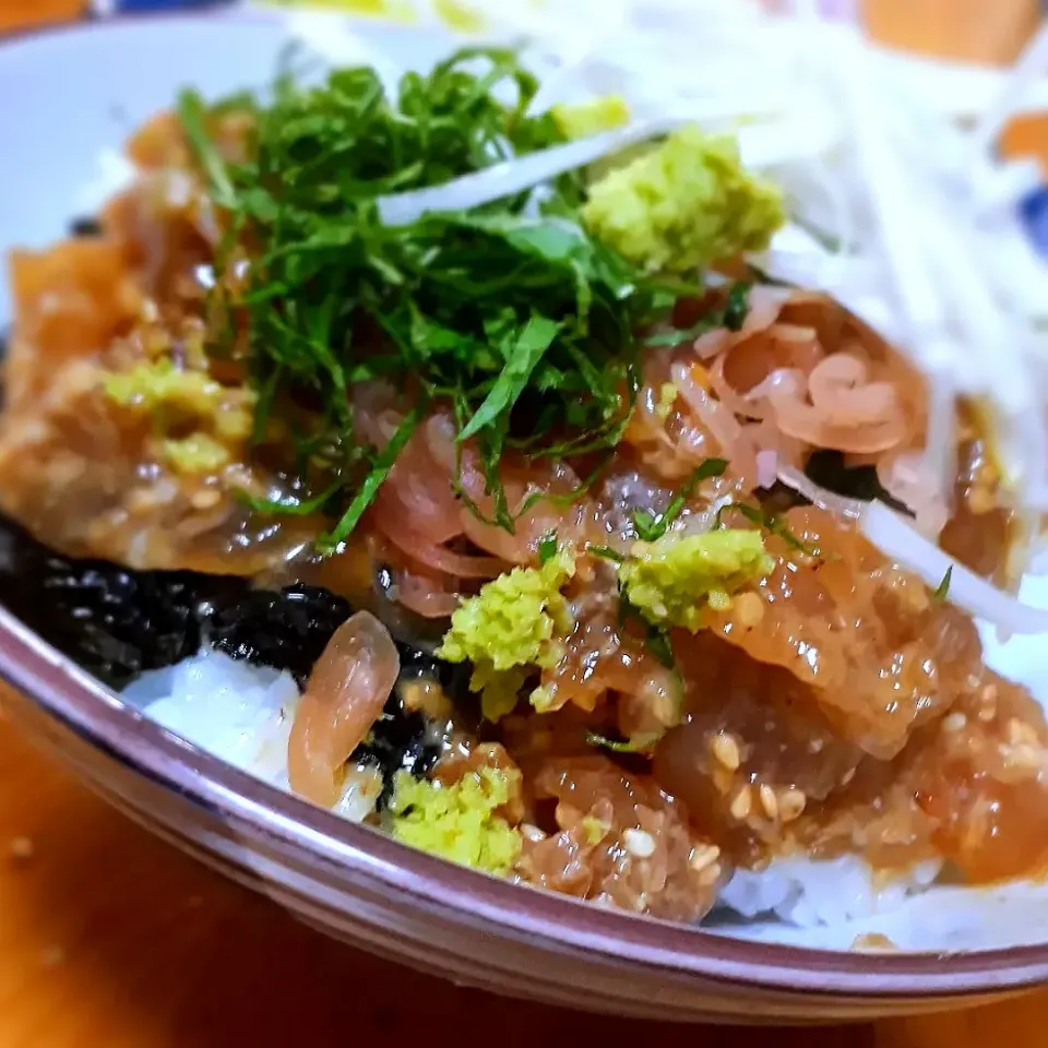 真鯛のゴマだれ漬け丼|Takuya Hashimotoさん