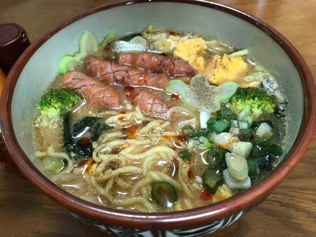 マルちゃん正麺🍜、豚骨醤油味❗️(*'ω'*)✨|サソリさん