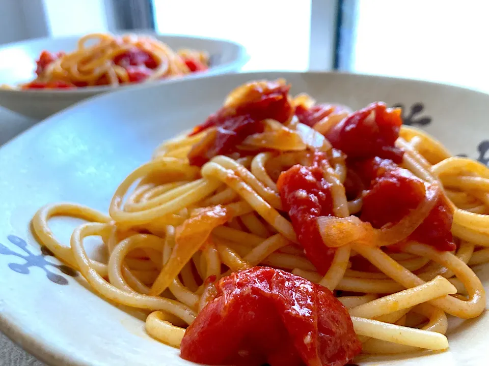 ＊モチモチ麺のトマトパスタ🍅🍝＊|＊抹茶＊さん