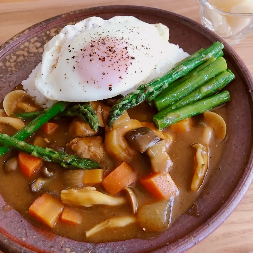 作り置きカレーで、カレーライス🍛|海斗さん