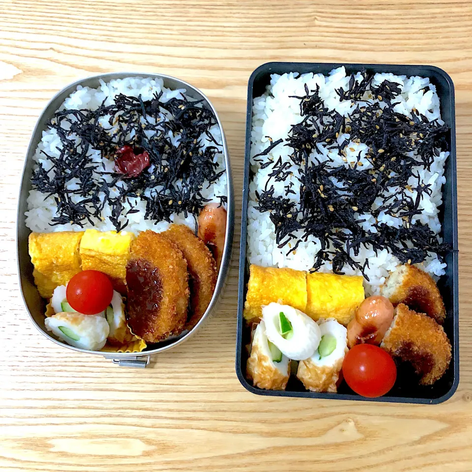 火曜日の夫婦のお弁当🍙|むさけんさん