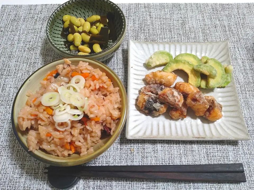 Snapdishの料理写真:たこ飯たこから|たまさん