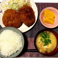 メンチカツ定食|阿部 粋昭さん