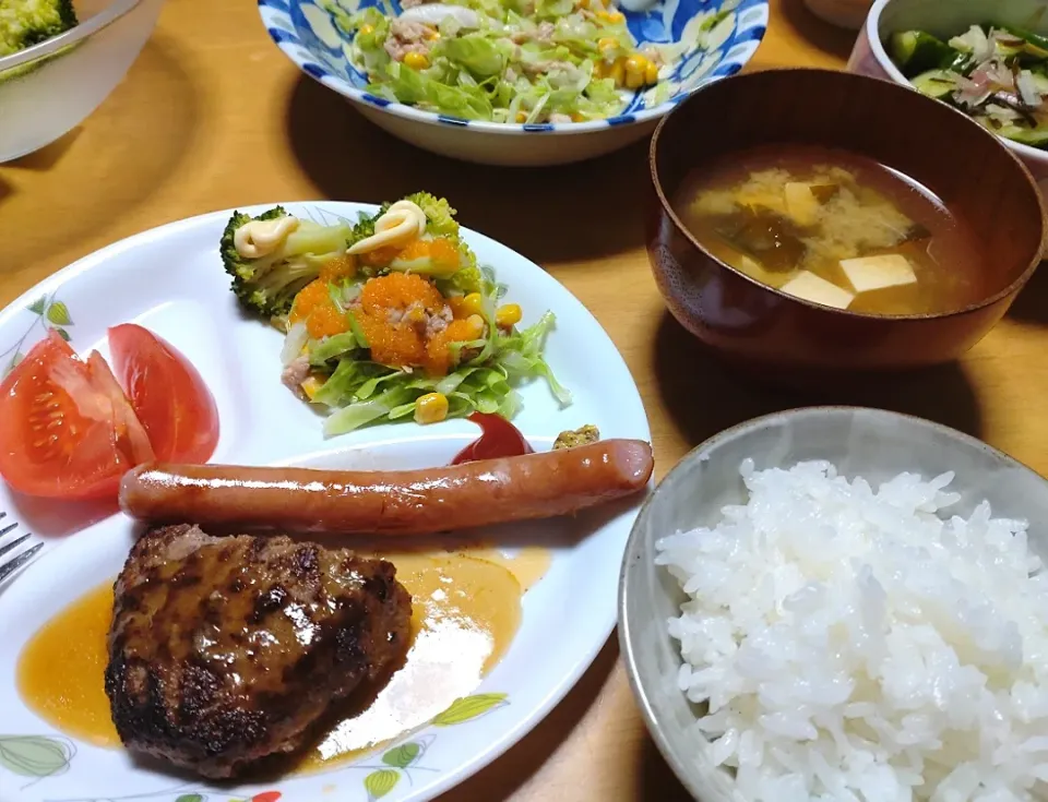 Snapdishの料理写真:晩ごはん|しまだ ちえこさん