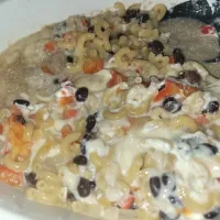 Philly Cheesesteak Pasta

with black beans and no meat|Cara Blancaさん