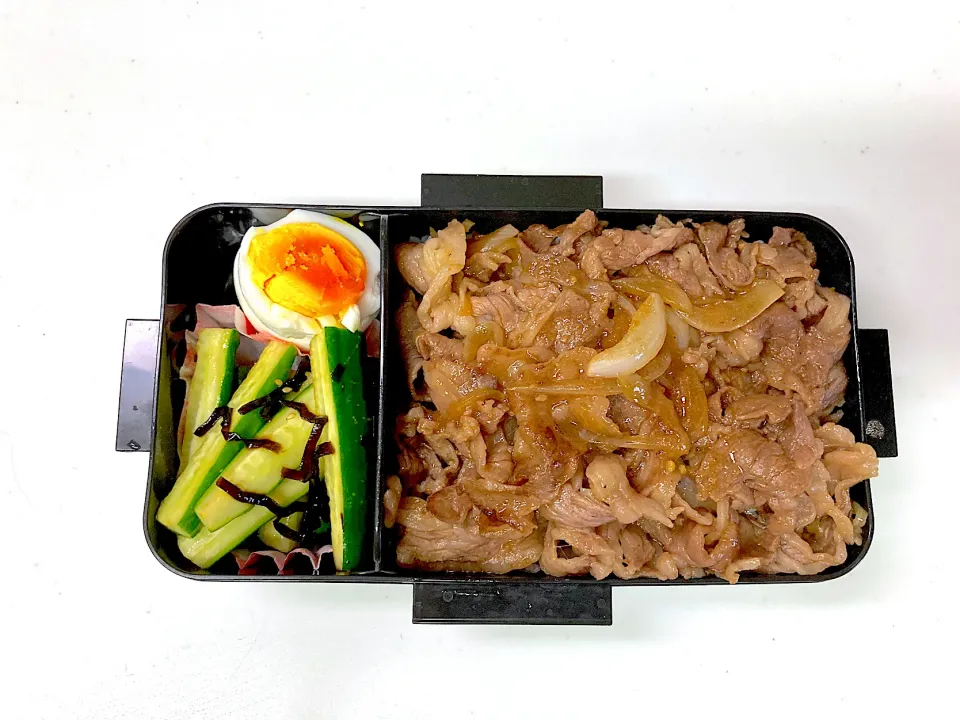 Snapdishの料理写真:高校生になった次男くんへ　黒毛和牛焼肉弁当(≧∀≦)|晴れ時々弁当さん