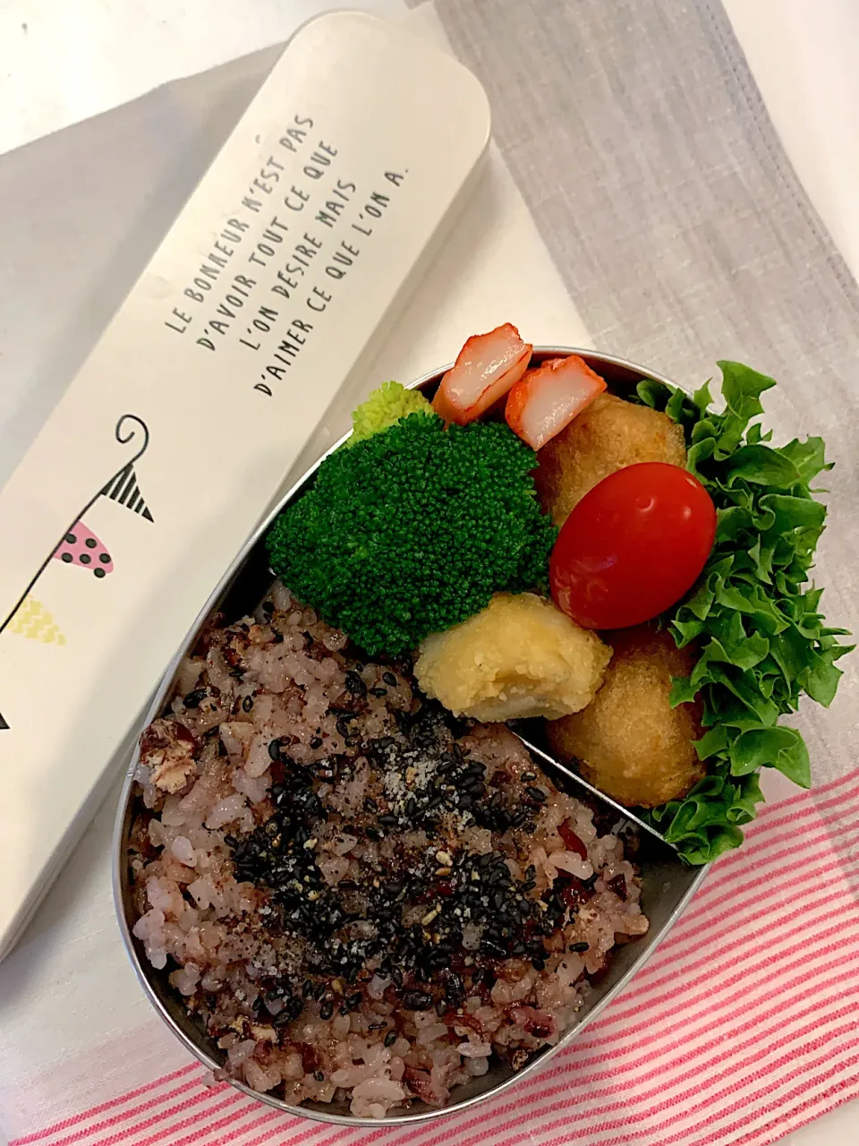 Snapdishの料理写真:#女子高校生弁当#赤飯#もうすぐ誕生日|Yoko Hattoriさん