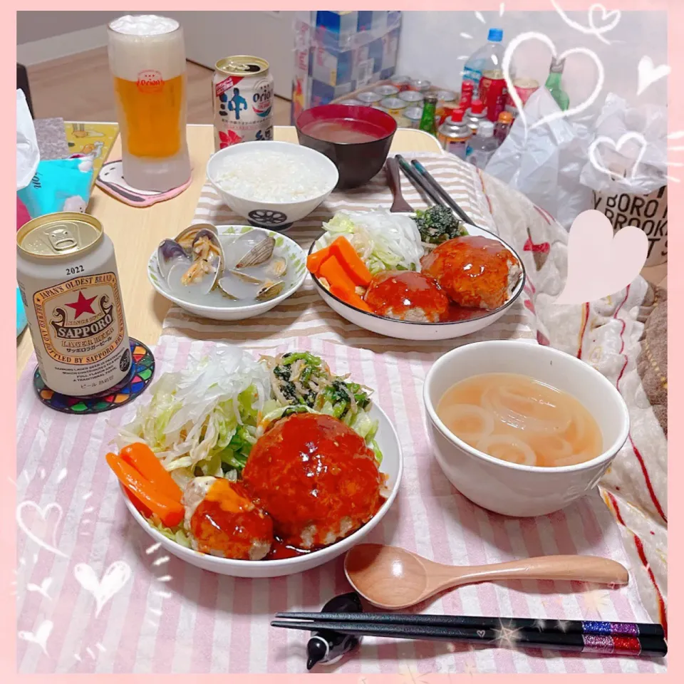 ６／６ ｍｏｎ 晩ごはん🍴＊○°|rinaronarさん