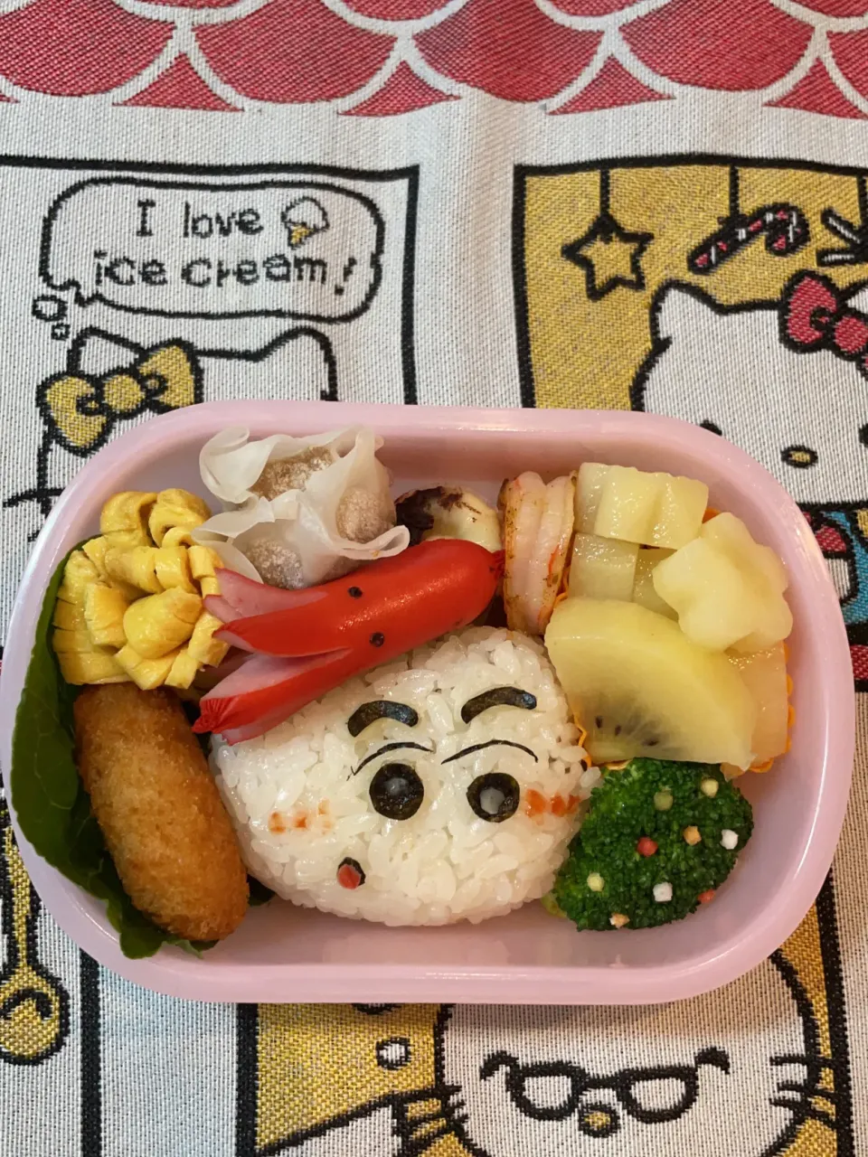 クレヨンしんちゃんお弁当|リリさん