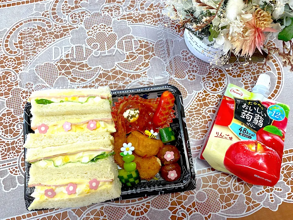 2022.6.7はサンドイッチ弁当♥️|makoさん