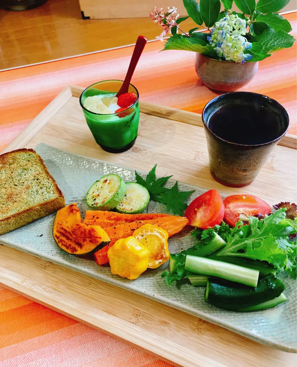 🍀今日の朝ごはん🍀|ちゃんノンさん