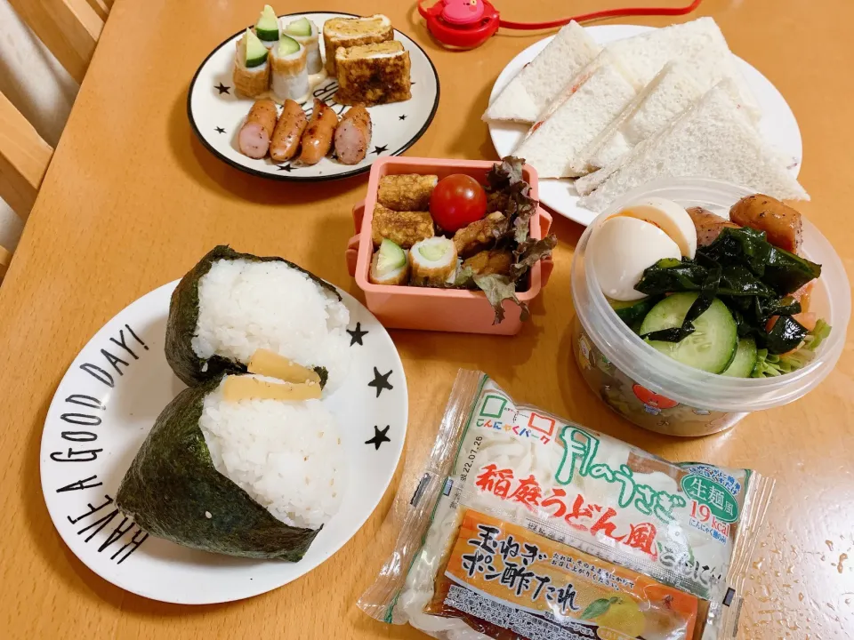 今日のお弁当と朝ごはん💜2022.6.7.|kimikimiさん