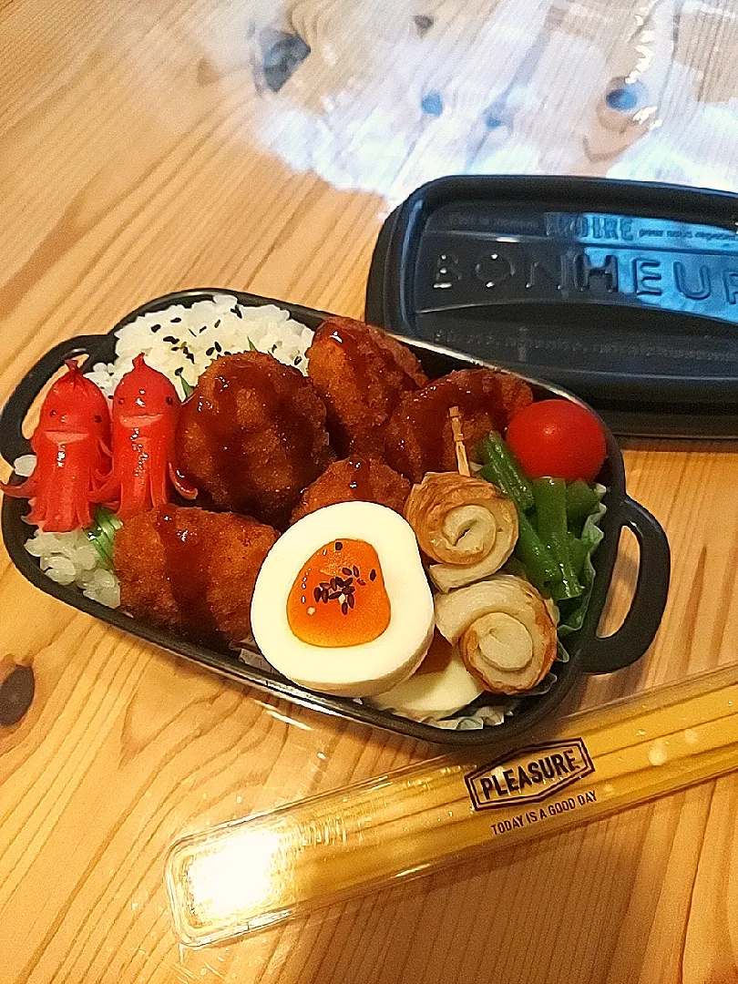 Snapdishの料理写真:2022.6.8 娘弁当🍱|あずきラテさん