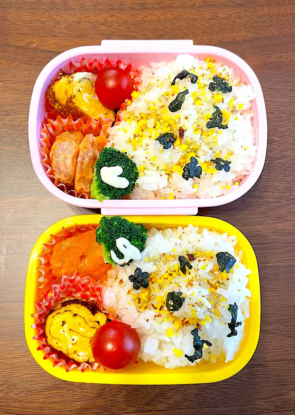 Snapdishの料理写真:幼稚園のお弁当🍙|みーぬさん