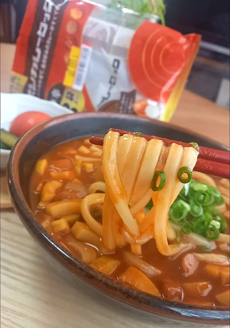 ｶﾚｰうどん|まりおさん