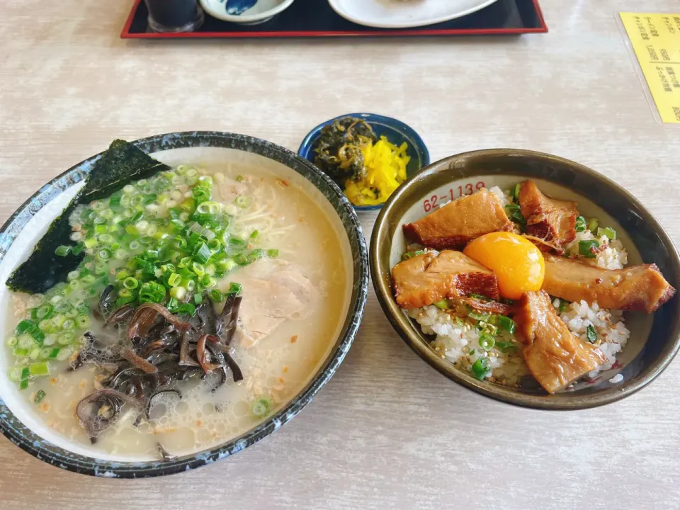 ラーメン＆とんとろ丼|コージ💫さん