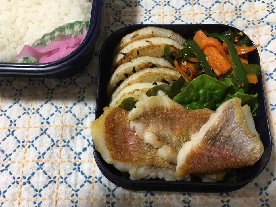 レンコダイのソテー弁当|*なおみん*さん