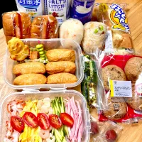 Snapdishの料理写真:6月5日お弁当&捕食|ようこさん