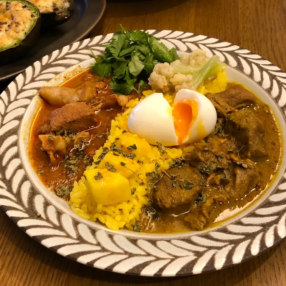 Snapdishの料理写真:スパイスカレー♫|ふじこさん