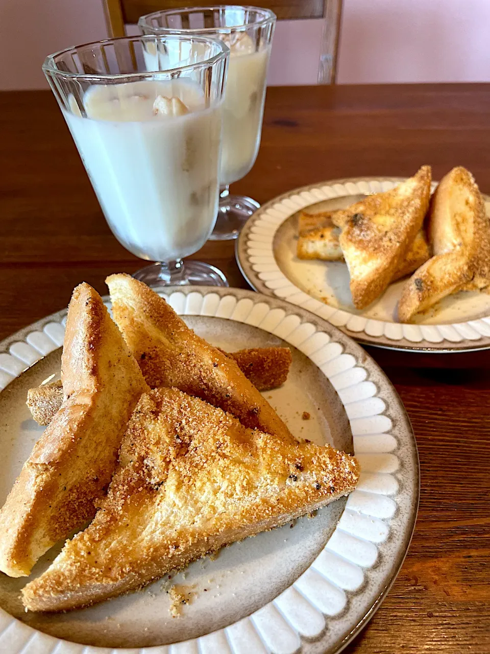 食パンできなこ揚げパン風(揚げない)|ＭＡＲＵＥ家の食卓さん