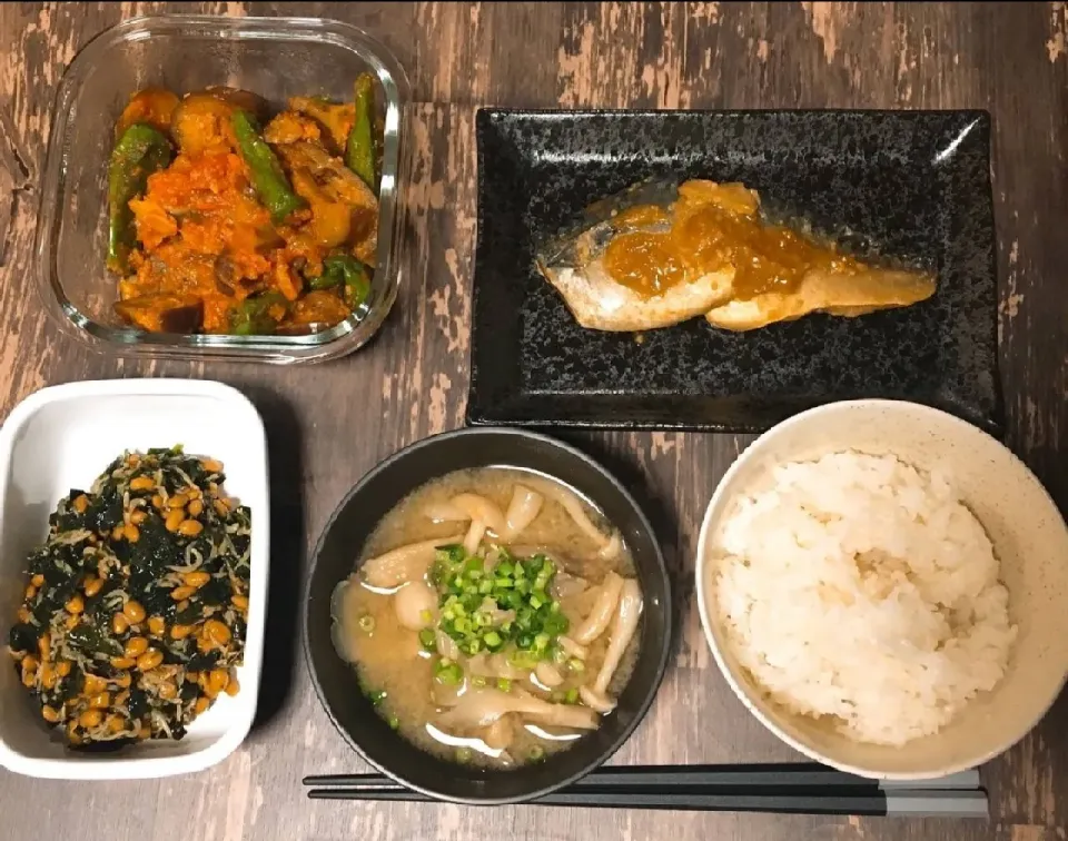 朝ごはんっぽい理想の晩ご飯〜♪|うーちゃんさん