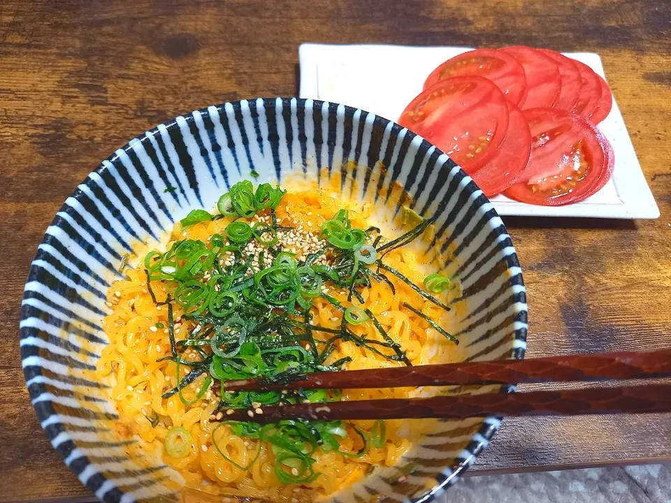 汁なし辛ラーメン|ちりさん