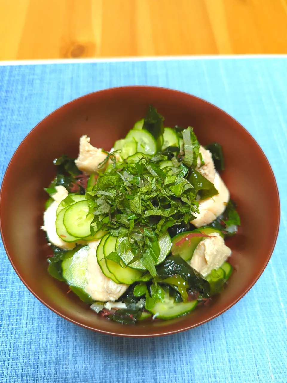 ササミとムネ肉の鶏ハムのサラダ🥗|ずぼらーちぃやんさん