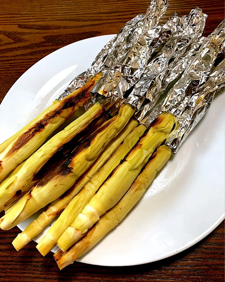 蒸し焼きヤングコーン^_^髭が旨い。|きよっさんさん