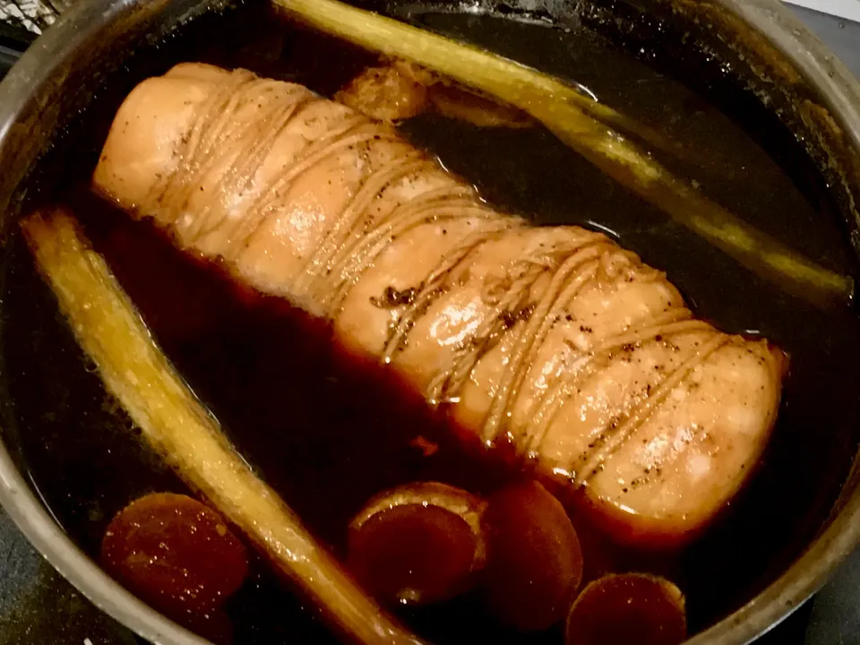 ハマってる＂鶏胸チャーシュー＂またまた仕込中|mottoさん