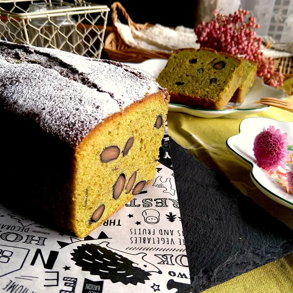 容子さんの料理 抹茶パウンドケーキです。|とまと🍅さん