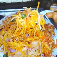 lemon egg chowmein|Shreyasi Goswamiさん