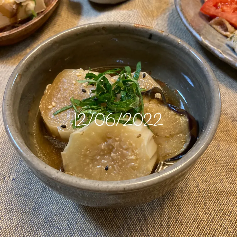 茄子の煮浸し|友さん