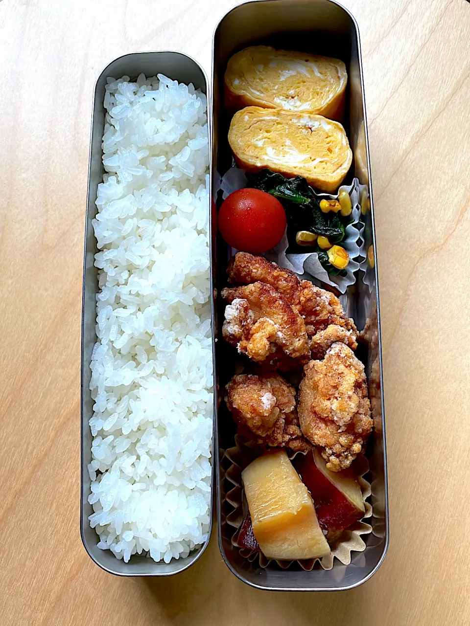 今日の中学生男子弁当🍱|はぴたさん