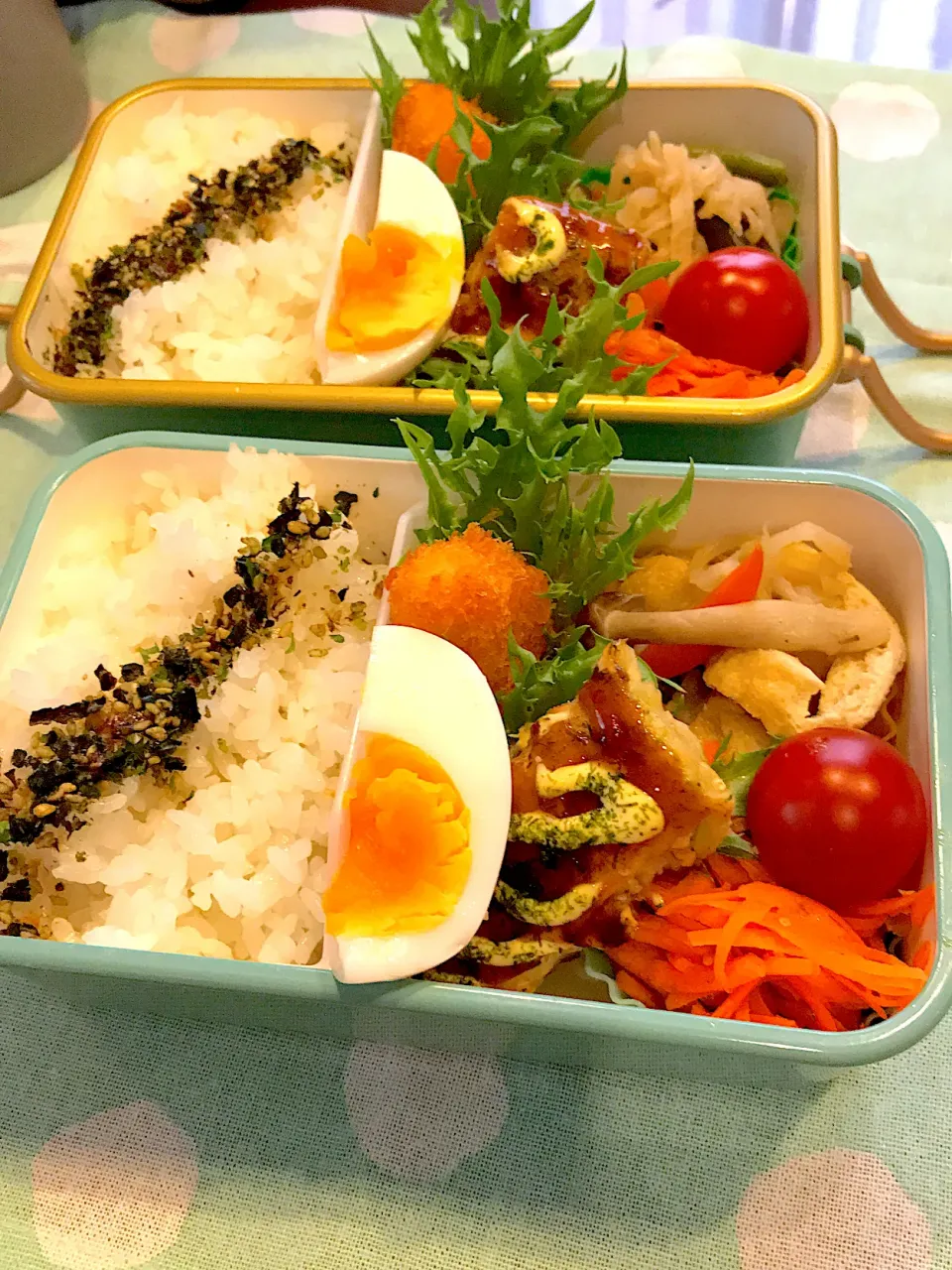 2022.6.13  ＊今日のお弁当＊切り干し大根の煮物＆キャロットラペ＊|rinrin*mama*さん