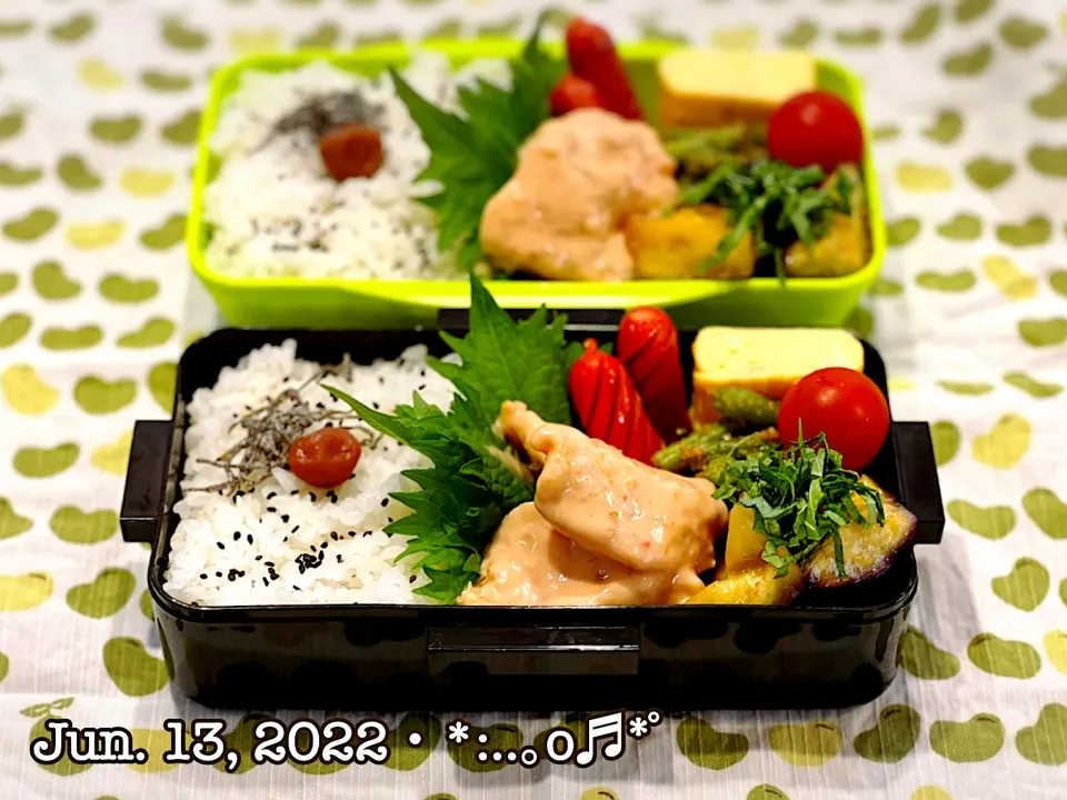 Snapdishの料理写真:2022/06/13お弁当〜♡|いく❤️さん