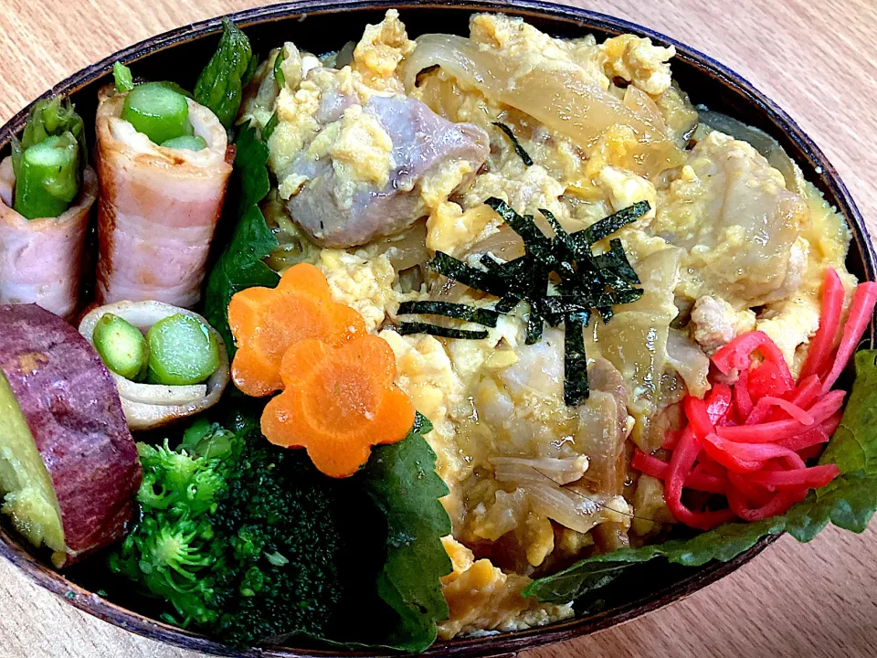 親子丼弁当|ちかちかさん