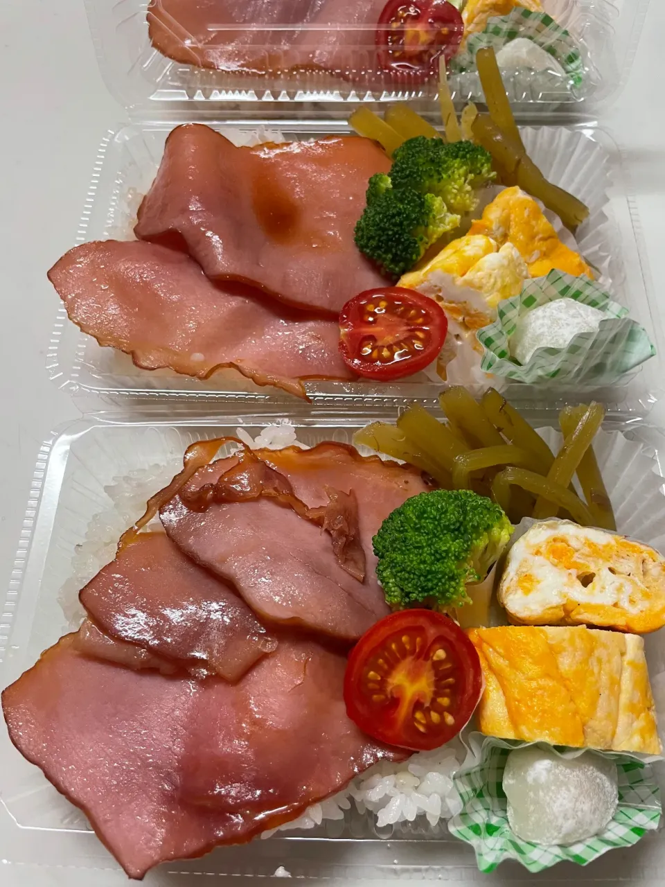 ハムでチャーシュー風弁当|ＭＡＲＵＥ家の食卓さん