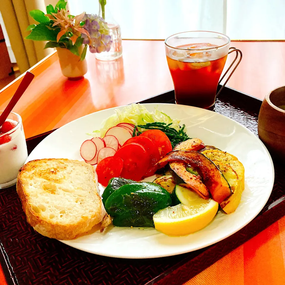 Snapdishの料理写真:🍀今日の朝ごはん🍀|ちゃんノンさん