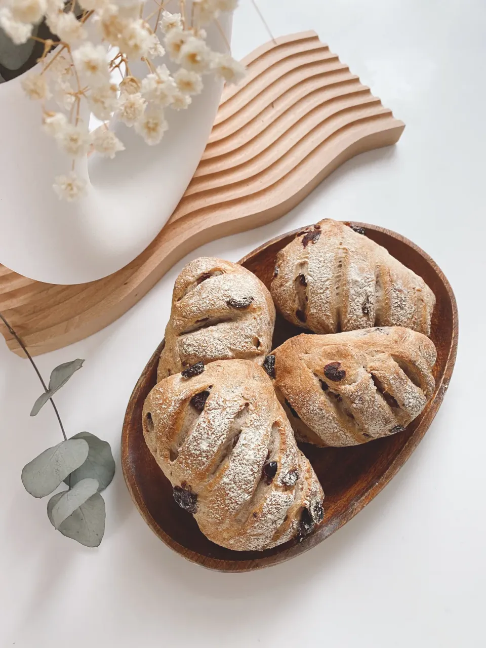 ほんのり甘いベリーパン🥖可愛くて美味しい|Muiさん