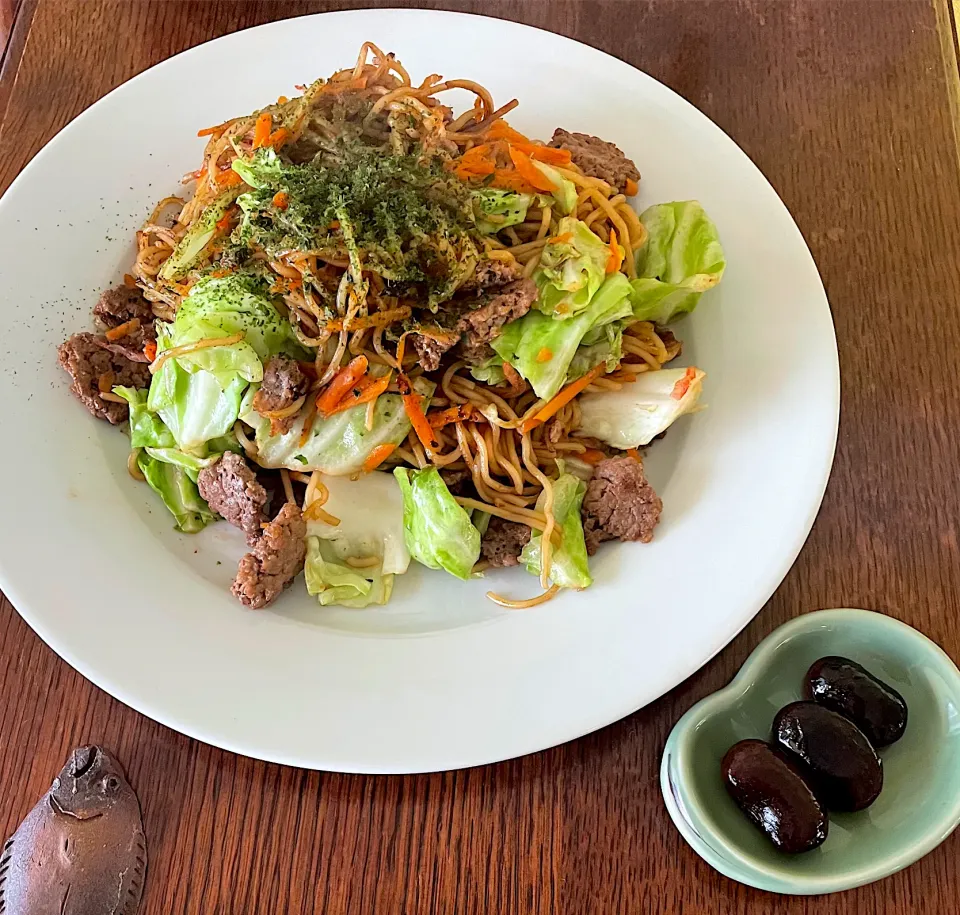 ランチ♯焼きそば|小松菜さん