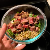 Steak, pear and gorgonzola salad|Allieさん