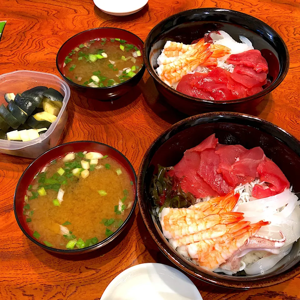 海鮮しらす丼😋|すかラインさん