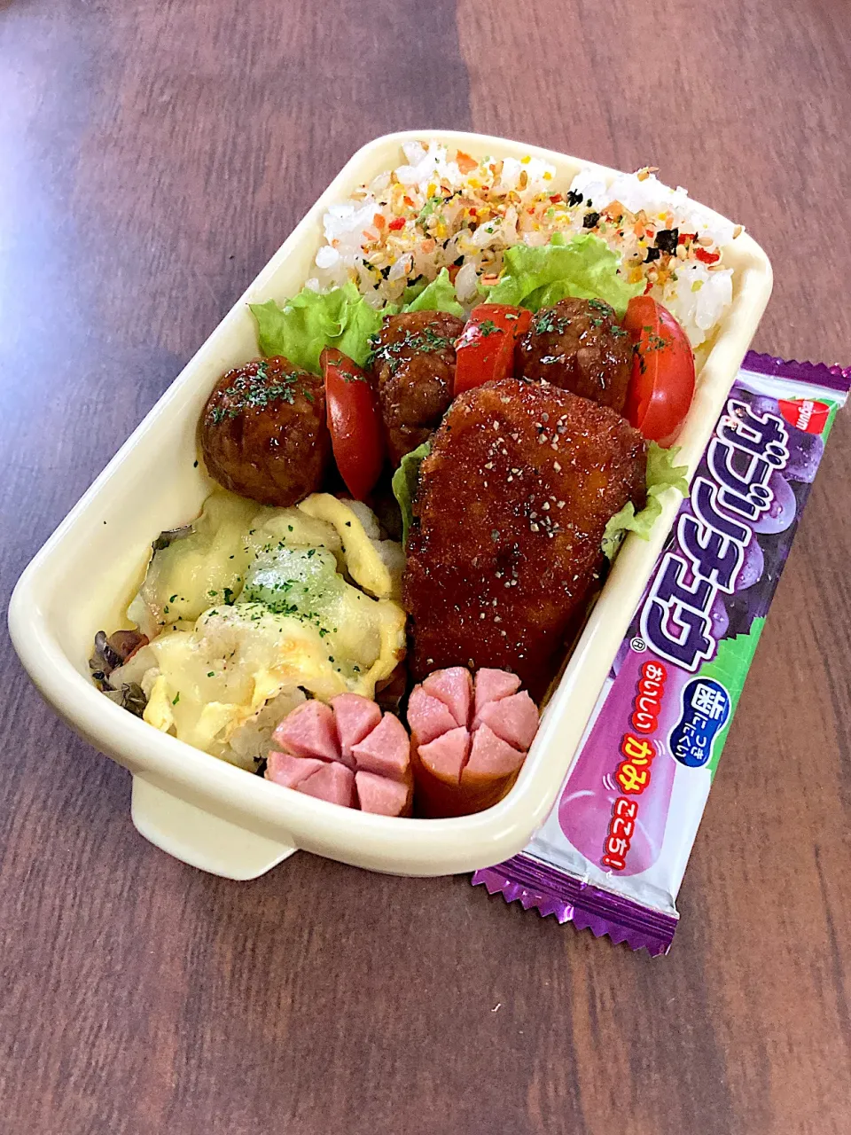 Snapdishの料理写真:R4.6/14㈫   ❁❀今日のお弁当✿✾|hamakoさん