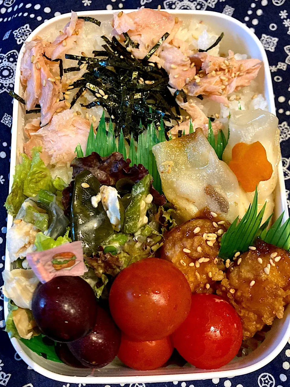 Snapdishの料理写真:中学生男子お弁当🍱|チーズさん