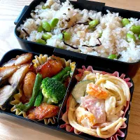 Snapdishの料理写真:✽6/11 週末旦那お弁当✽|ぶぅちゃんさん